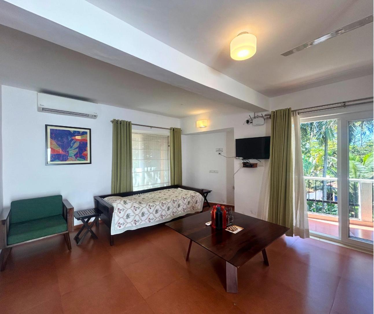 Jungle Hut-Annabelle'S Beach Apartments At Bernard Simao,Calangute,Goa كاندولِم المظهر الخارجي الصورة