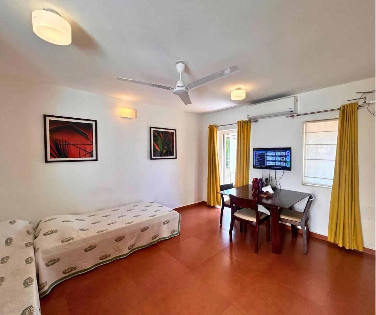 Jungle Hut-Annabelle'S Beach Apartments At Bernard Simao,Calangute,Goa كاندولِم المظهر الخارجي الصورة