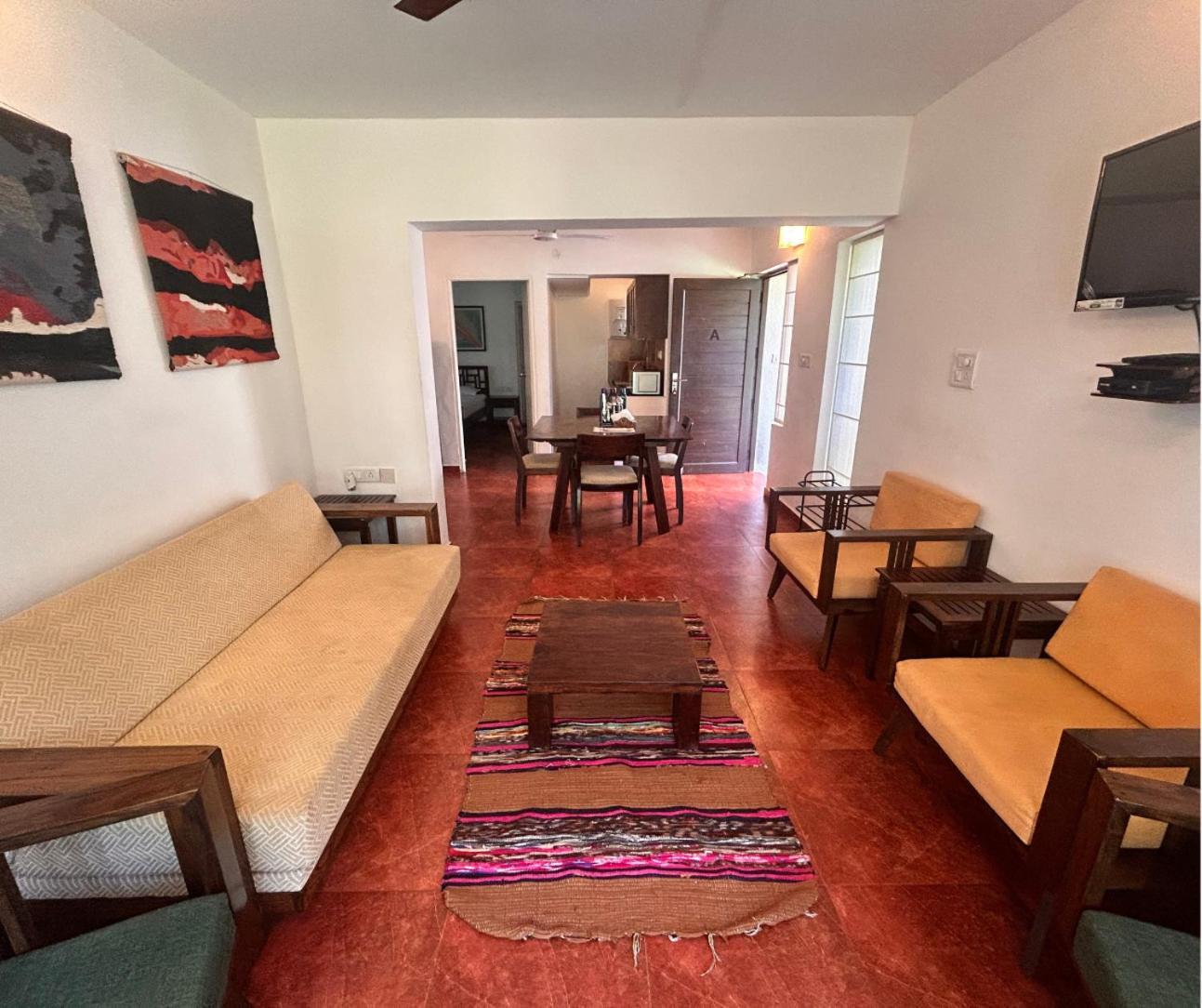 Jungle Hut-Annabelle'S Beach Apartments At Bernard Simao,Calangute,Goa كاندولِم المظهر الخارجي الصورة